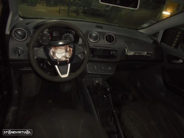 Carro MOT: CFWA CXVEL: MAL SEAT IBIZA 4 2010 1.2TDI 75CV 5P PRETO DIESEL - 7