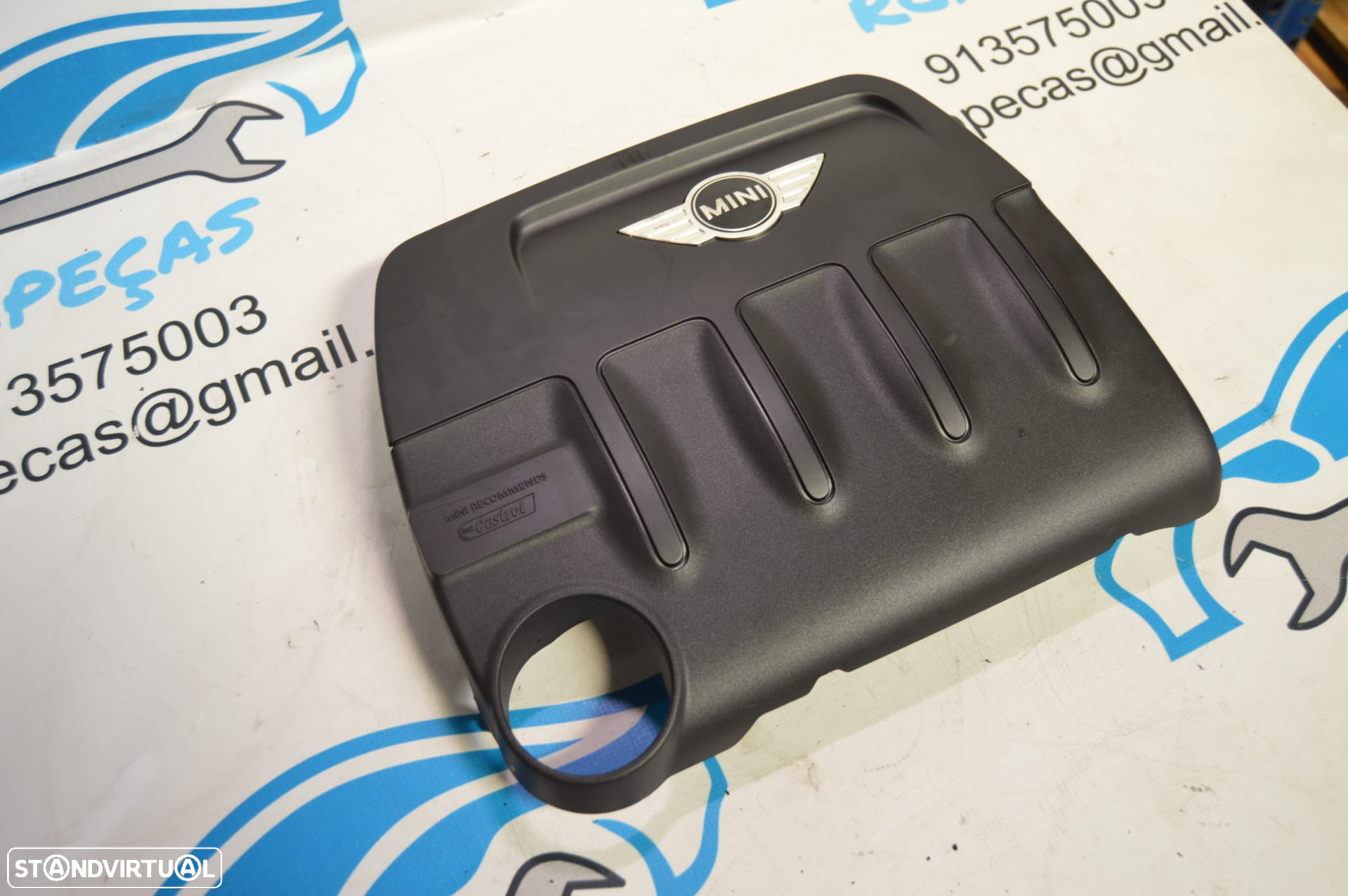 TAMPA TAMPO MOTOR 586509 58650910 11147800389 1114 7800389 MINI COOPER R56 1.6D 110CV 9HZ DV6TED4 - 2