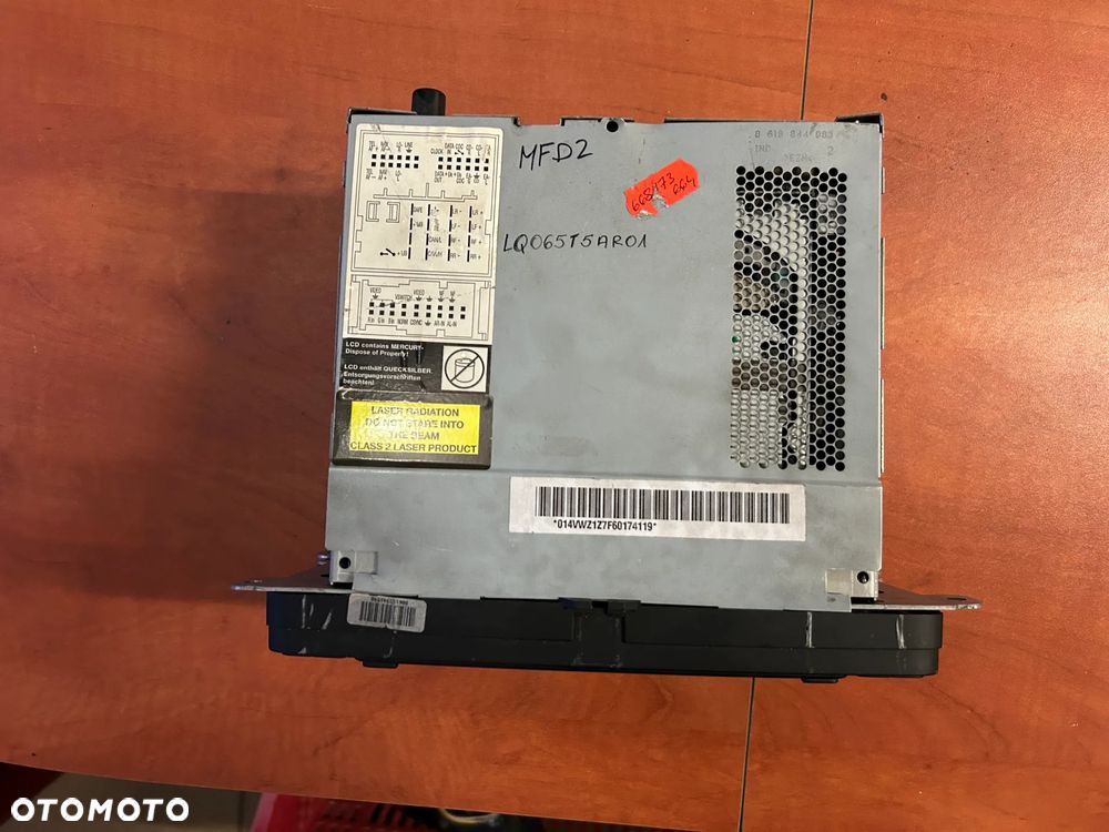 RADIO FABRYCZNE NAWIGACJA VW PASSAT B6 TOURAN 1K0035198B - 2