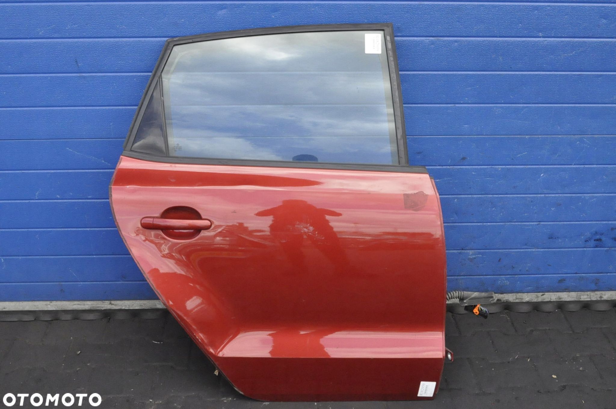 VOLKSWAGEN POLO V DRZWI PRAWY TYŁ TYLNE 5D KPL - 1