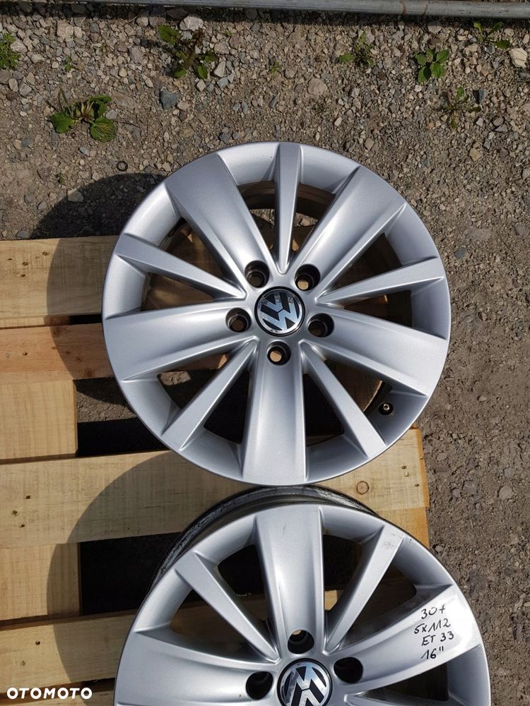 alufelgi 7n0601025a vw sharan 6.5'' x 16'' 5x112 et33 - 5