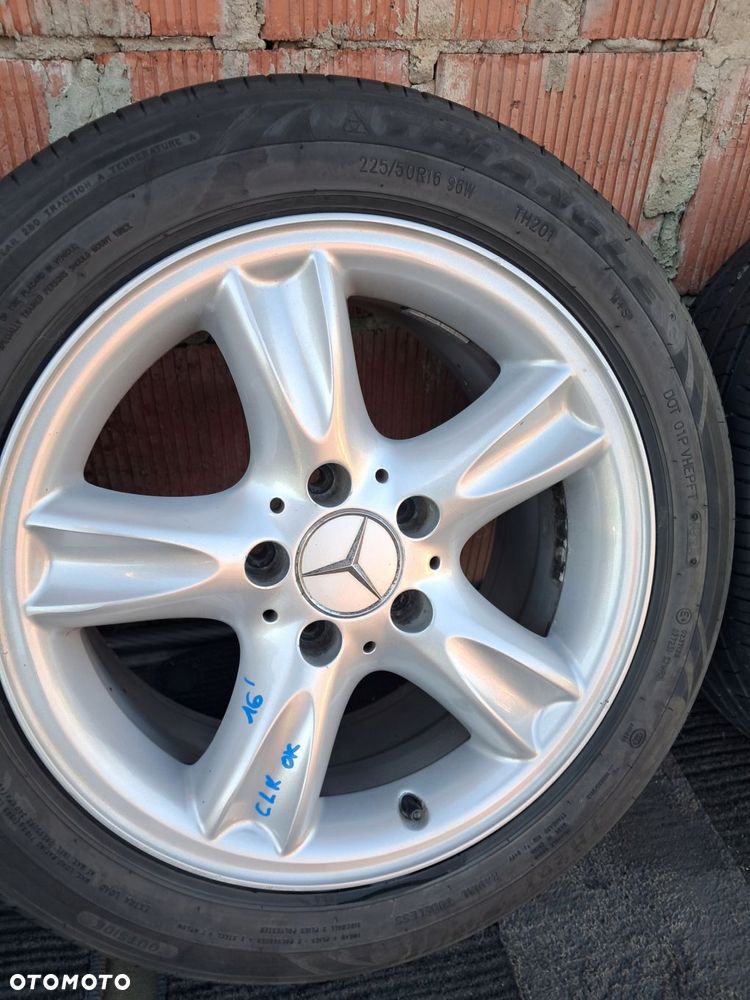 mercedes clk w209 felgi aluminiowe 16 koła lato 2024 rok et37 et32 - 10