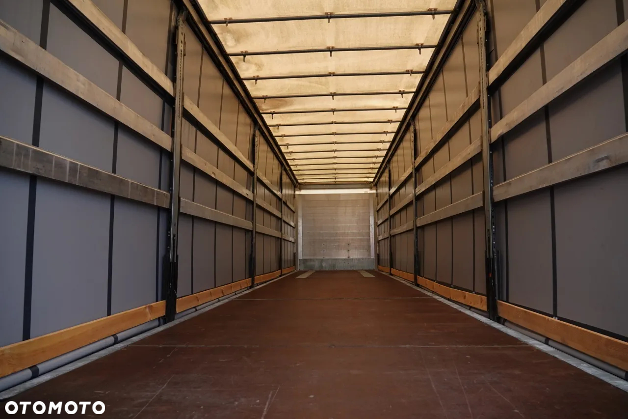 Schmitz Cargobull FIRANKA / STANDARD /  OŚ PODNOSZONA / KOSZ NA PALETY - 15