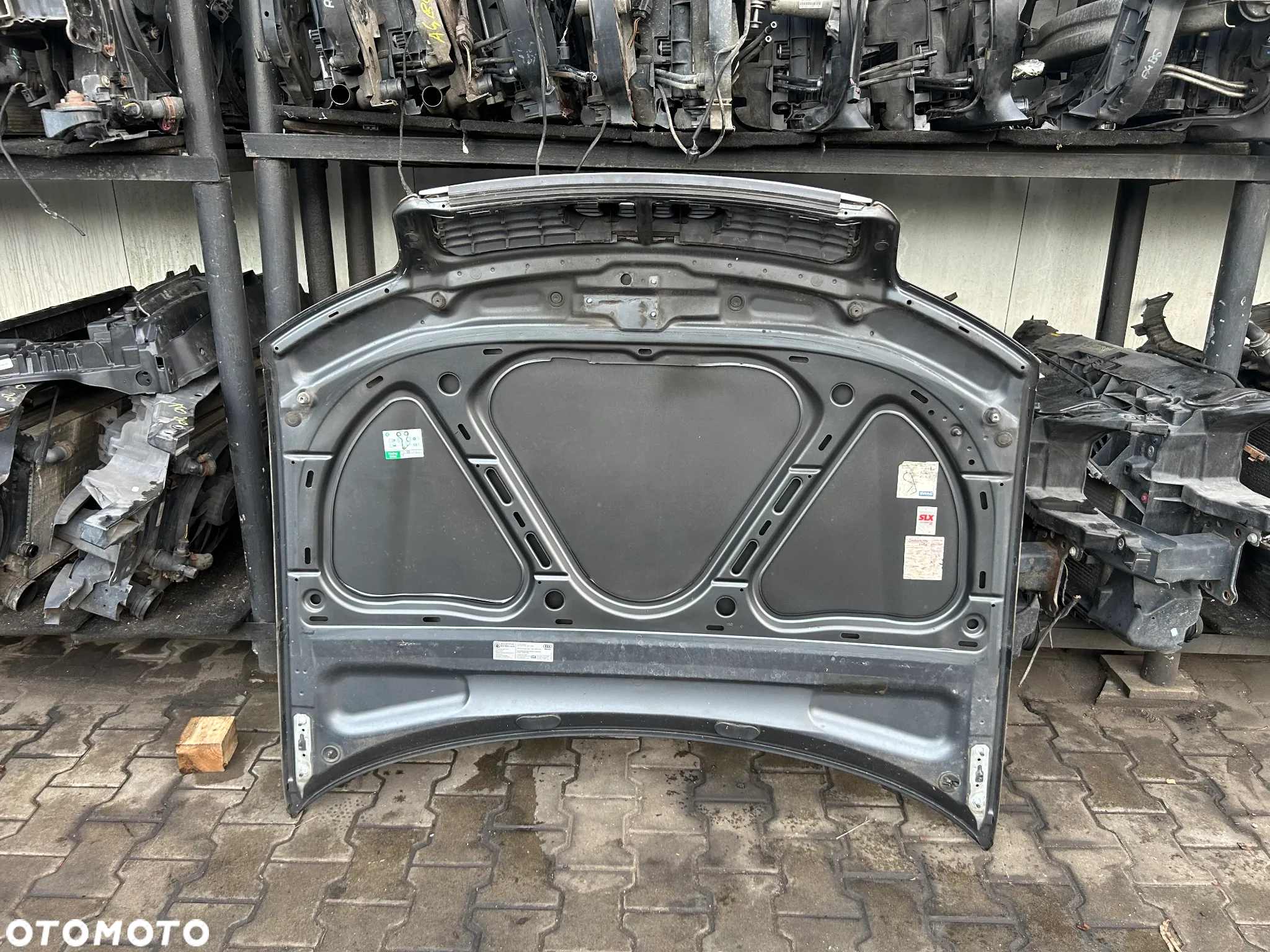 MASKA POKRYWA SILNIKA AUDI A4 B6 LX7Z SZARA WYSYŁKA !! - 8