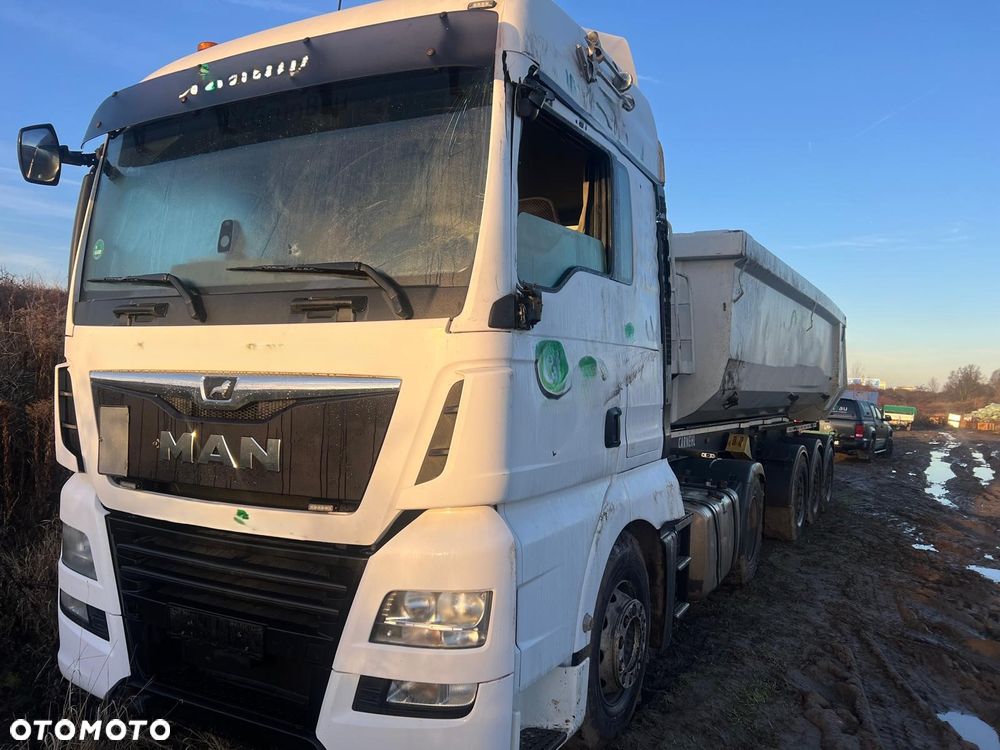 MAN TGX 500 KM (2017)  / EURO 6 + Naczepa wywrotka  3-osiowa CARNEHL (2021) / oś podnoszona - 1
