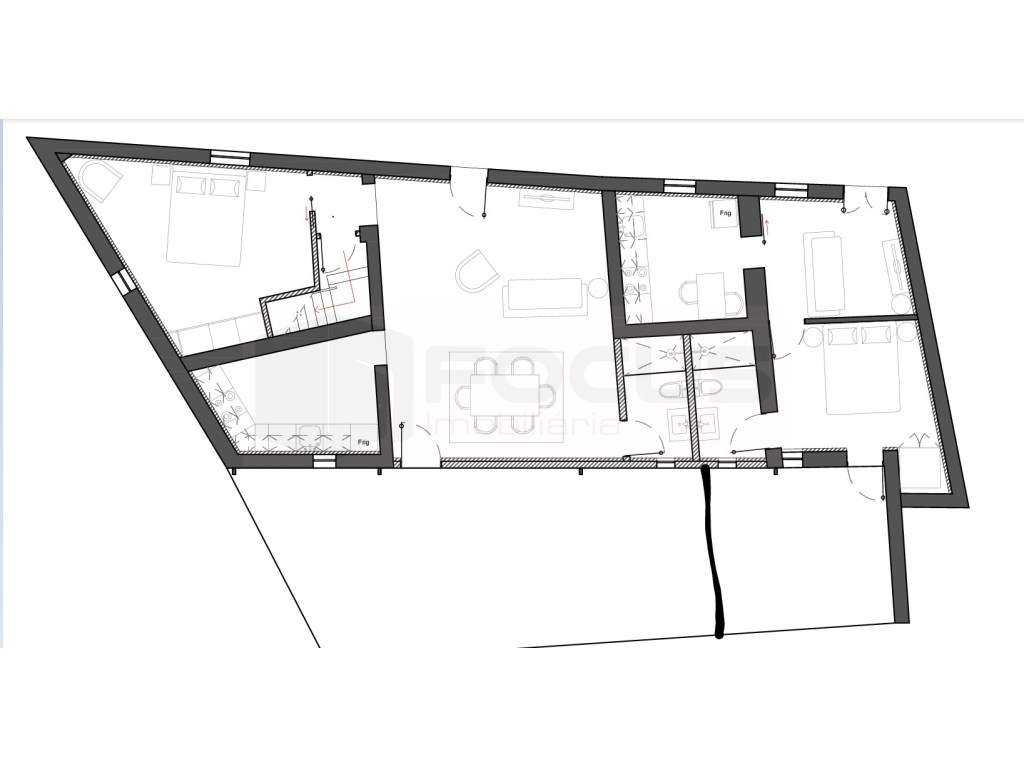 Moradia com 2 apartamentos para venda em Águeda - Grande imagem: 2/7