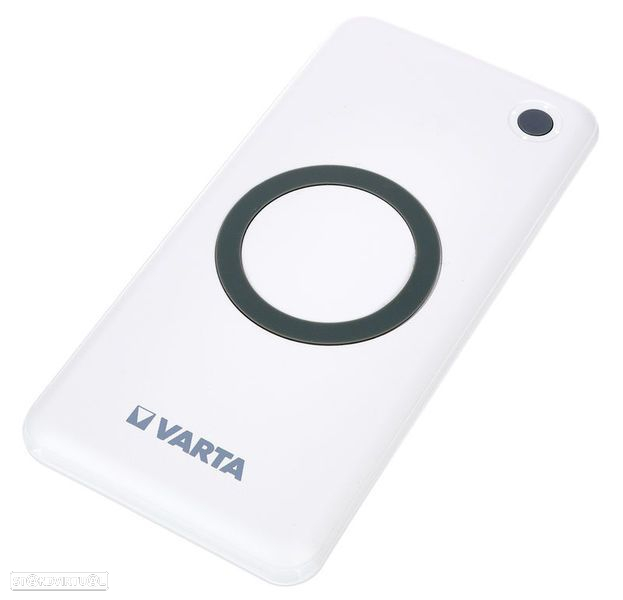 powerbank varta wireless power bank 10000 + cabo de carregamento, 10000mah - 3