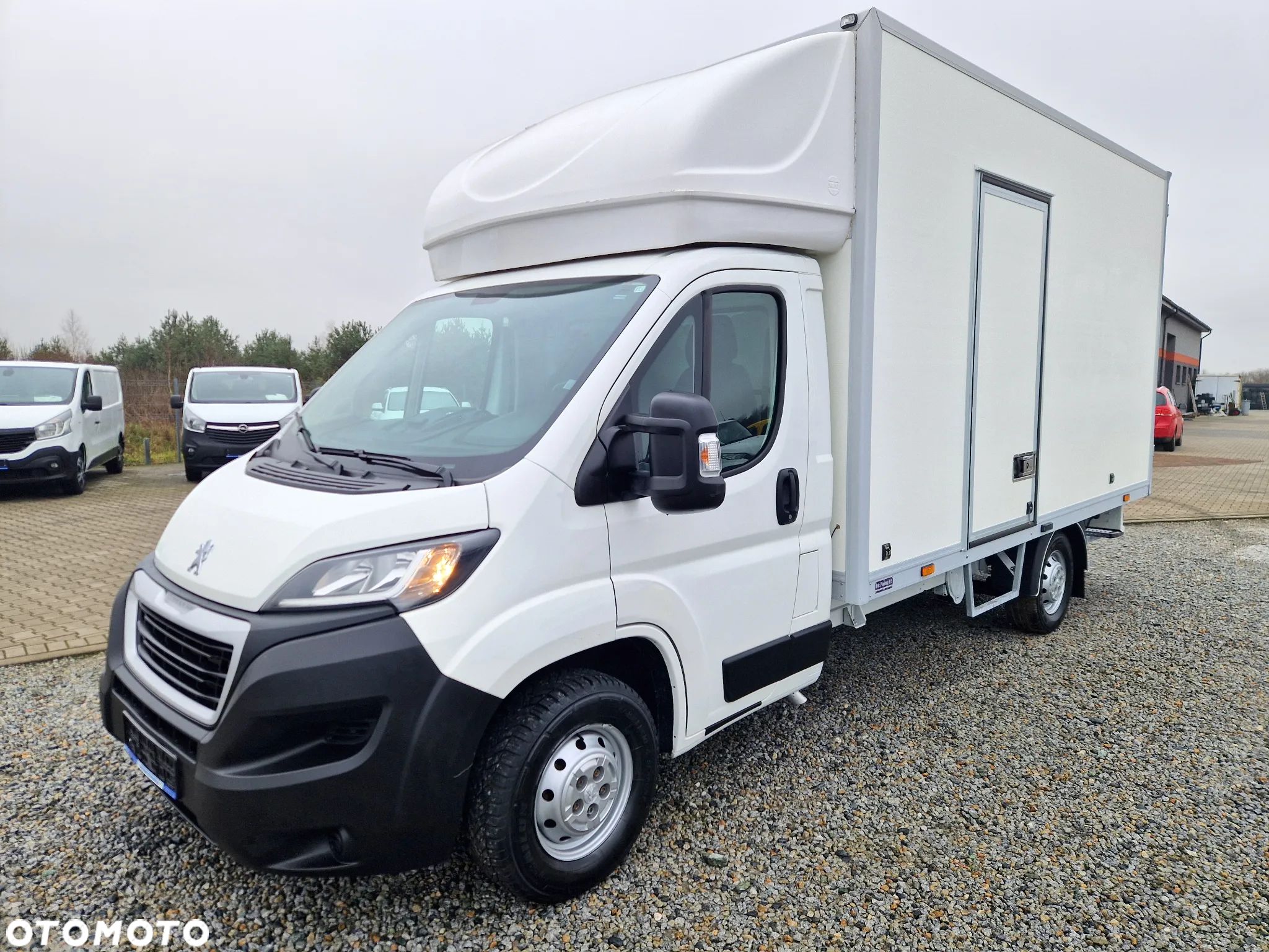 Peugeot BOXER 2,2 HDI 165 KONNY KONTENER 4,2M KLIMA WEBASTO KAMERA 107T/KM PRZEBIEGU GWARANCJA - 1