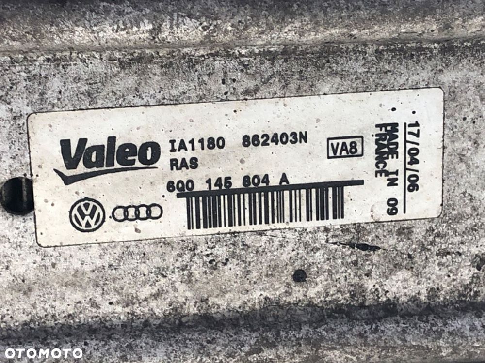 INTERCOOLER  SEAT IBIZA III (6L1) 2002 - 2009 1.4 TDI 59 kW [80 KM] olej napędowy 2005 - 2009 - 5