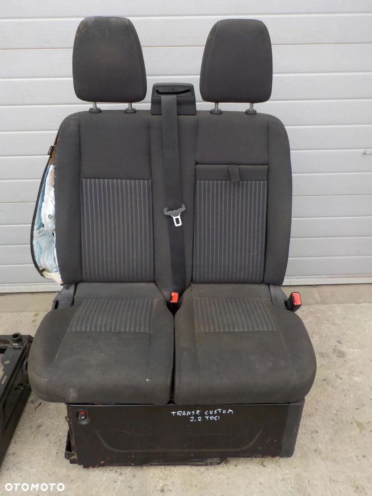 FORD TRANSIT CUSTOM FOTEL ŁAWKA PASAŻERA