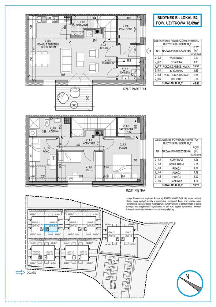 4-pokojowy segment w Lipowej pod Szczyrkiem 78m2 (B2) OFERTA SPECJALNA - Pełny obrazek: 2/11