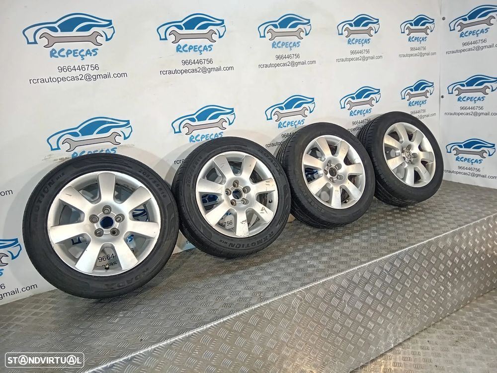 Conjunto Jantes 16 Originais Borbet Volkswagen VW Beetle 6.5J ET42 5x112 1C0601025H - 6