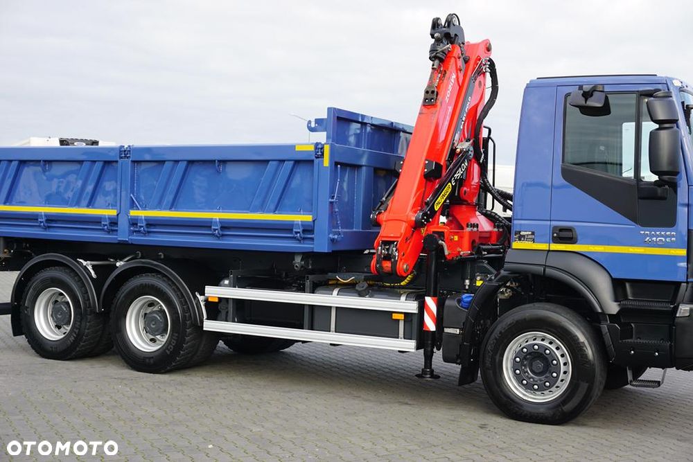 Iveco TRAKKER / 380T41 / E 6 / WYWROTKA + HDS / 6 X 4 / ROTATOR - 40