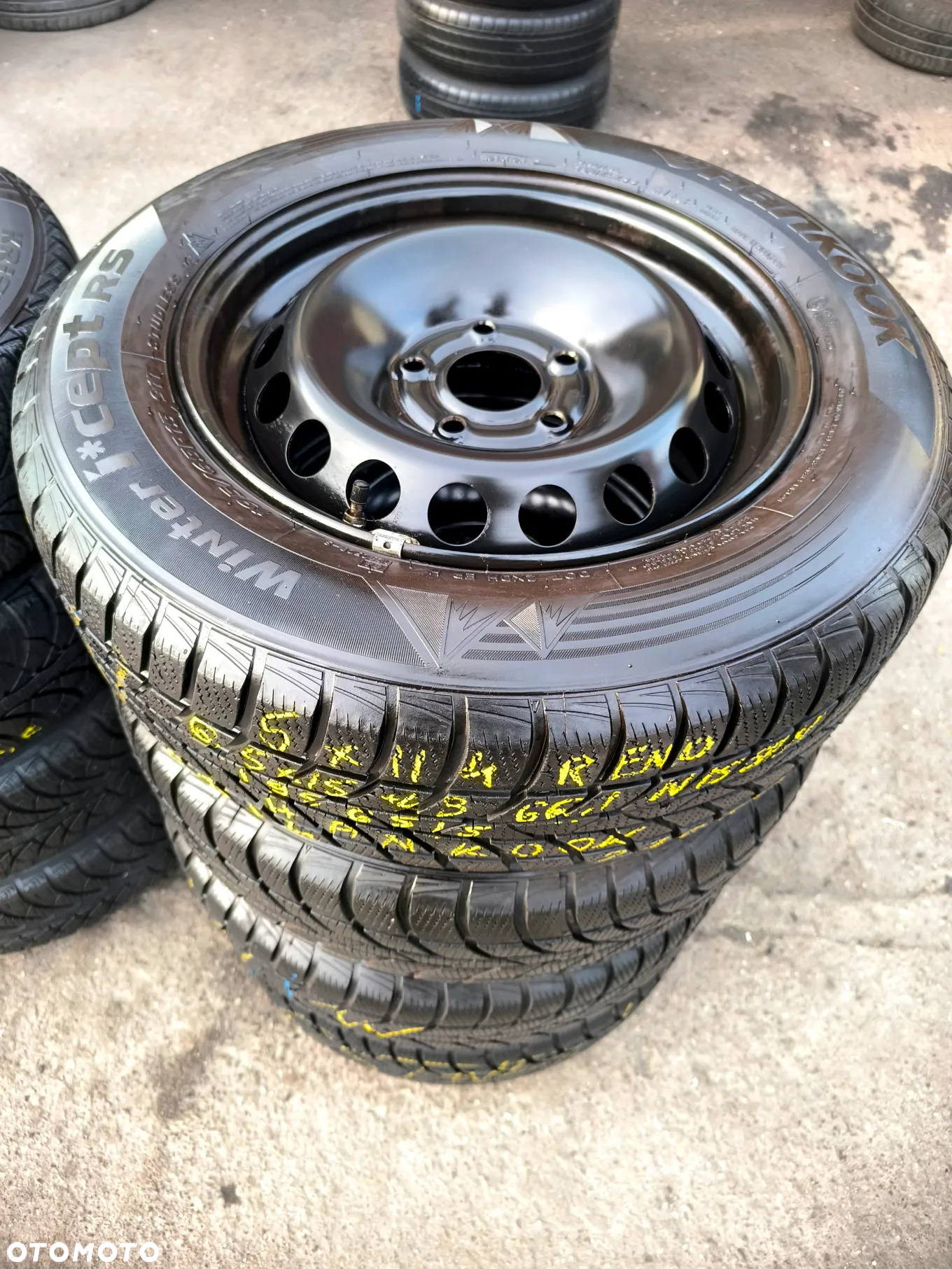 5x114,3 Felgi Stalowe 5x114 Stal 15 Koła Zimowe Zima RENAULT SCENIC MEGANE III Grand scenic Fluence 6mm Legnica ALU-RAD 195/65 - 2