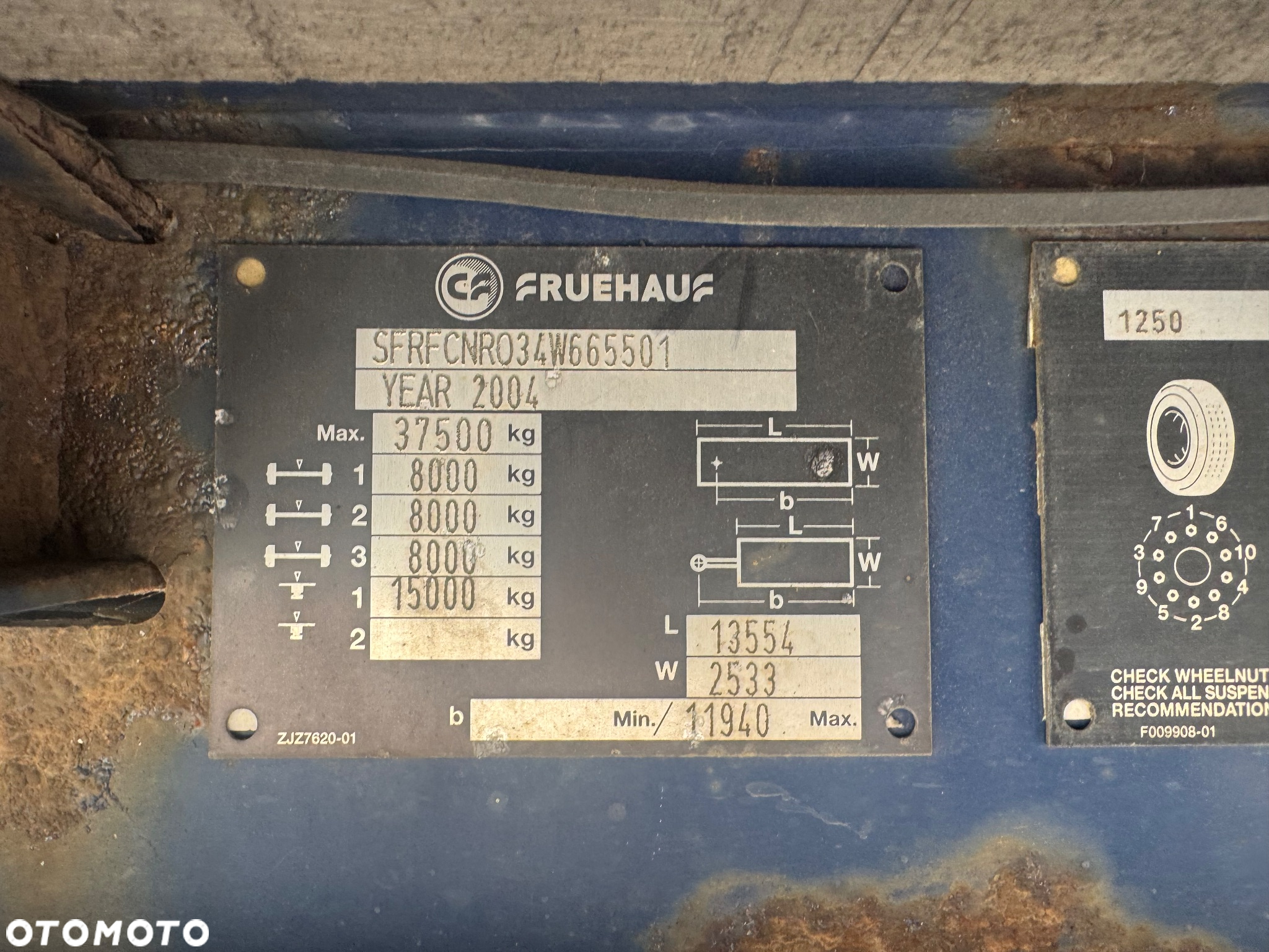 Fruehauf LTD CF 13.60 - 28