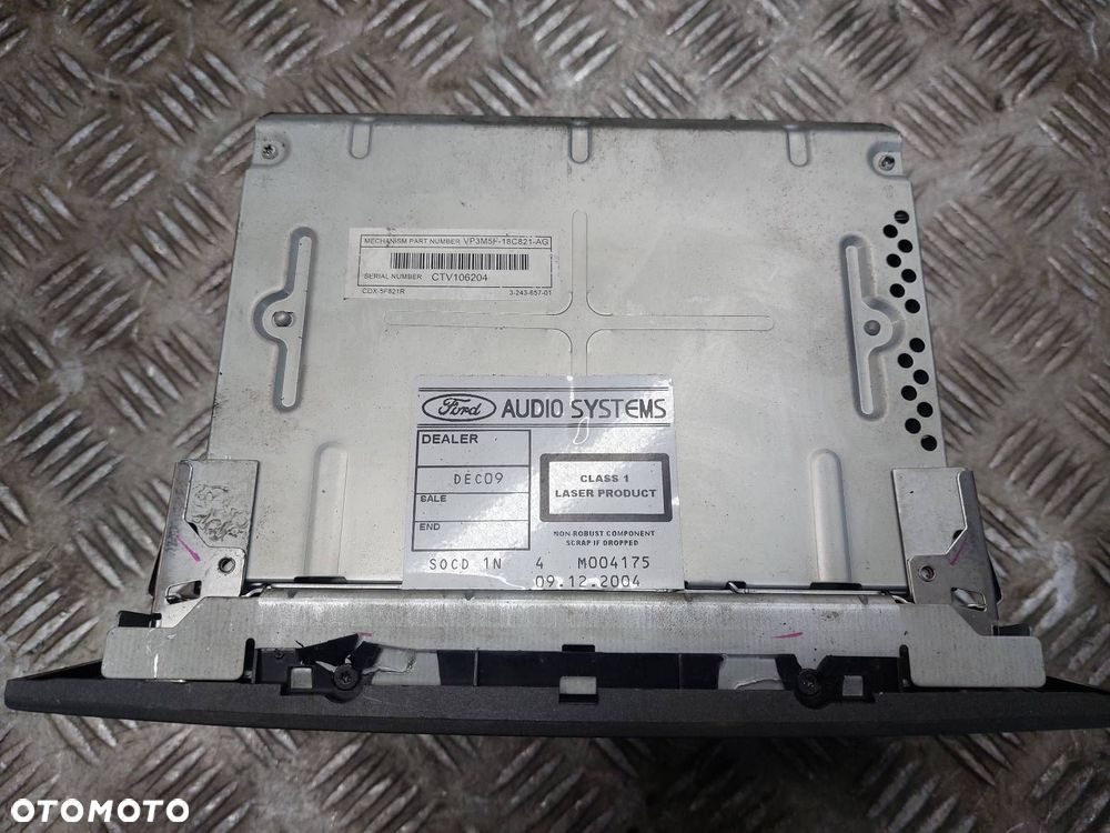 RADIO ODTWARZACZ  FORD MONDEO MK3 CD132-MP3 5S7T-18C815-BC - 2