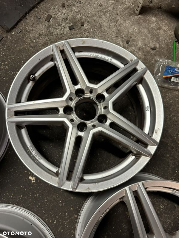 Felgi Mercedes komplet 5x112 7jx17 et48,5 idealne - 3