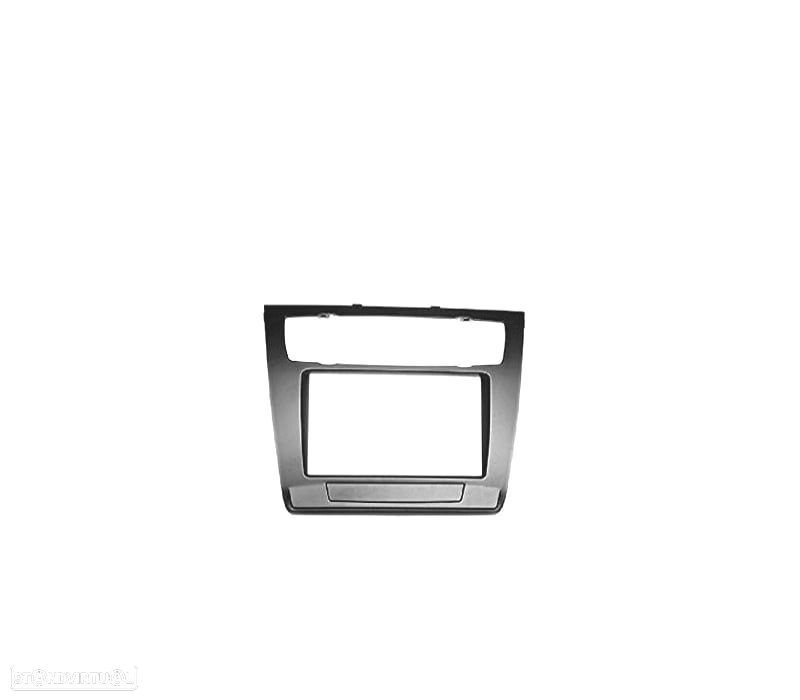 MOLDURA ADAPTADOR PRETO PARA RADIO 2-DIN BMW SERIE 1 E81 E82 E87 E88 - 2