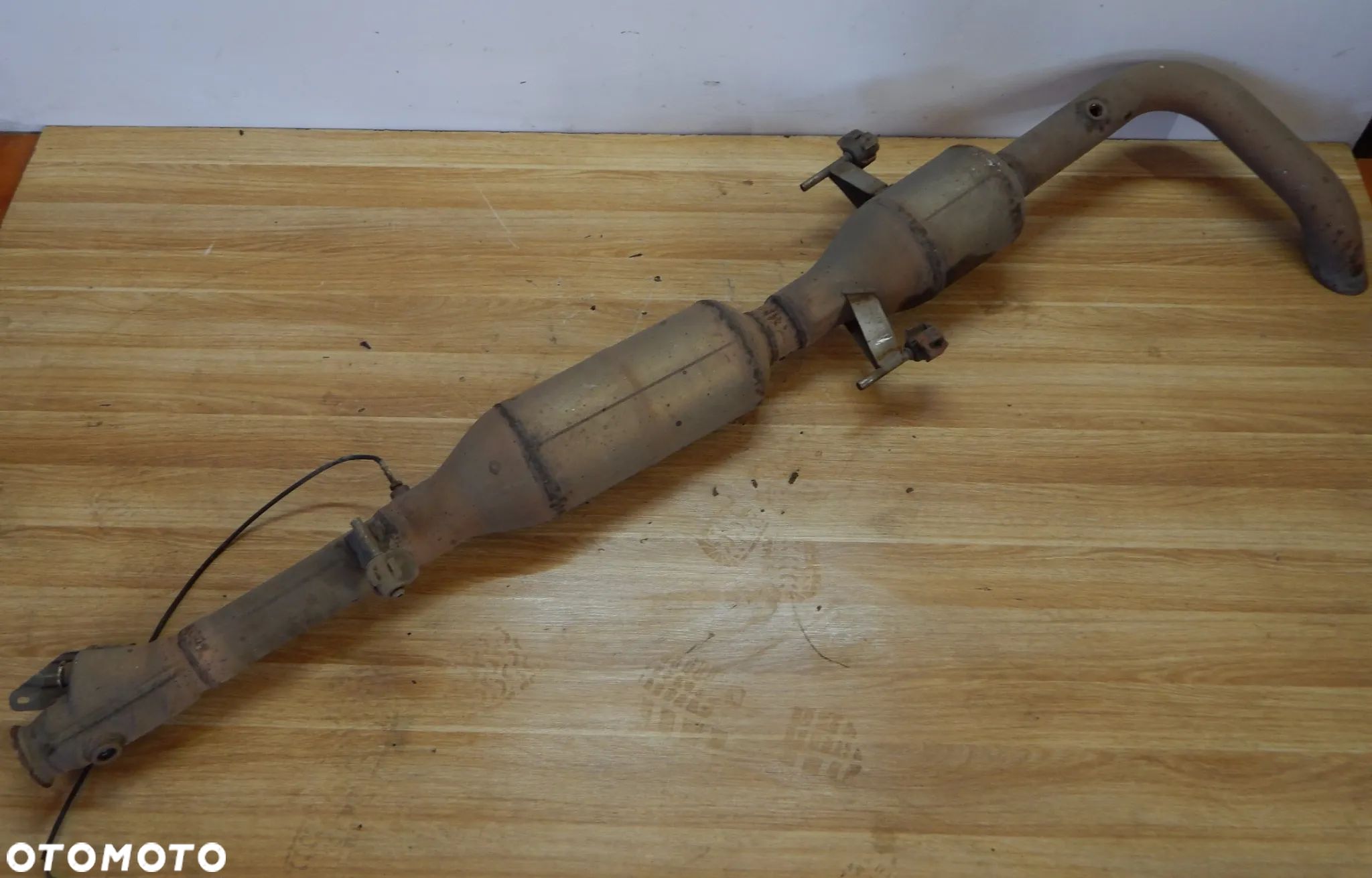 Tłumik tłumnik wydech dpf katalizator 2.3 dci M9T  MASTER III movano nv400 15-21 Łuków części - 1