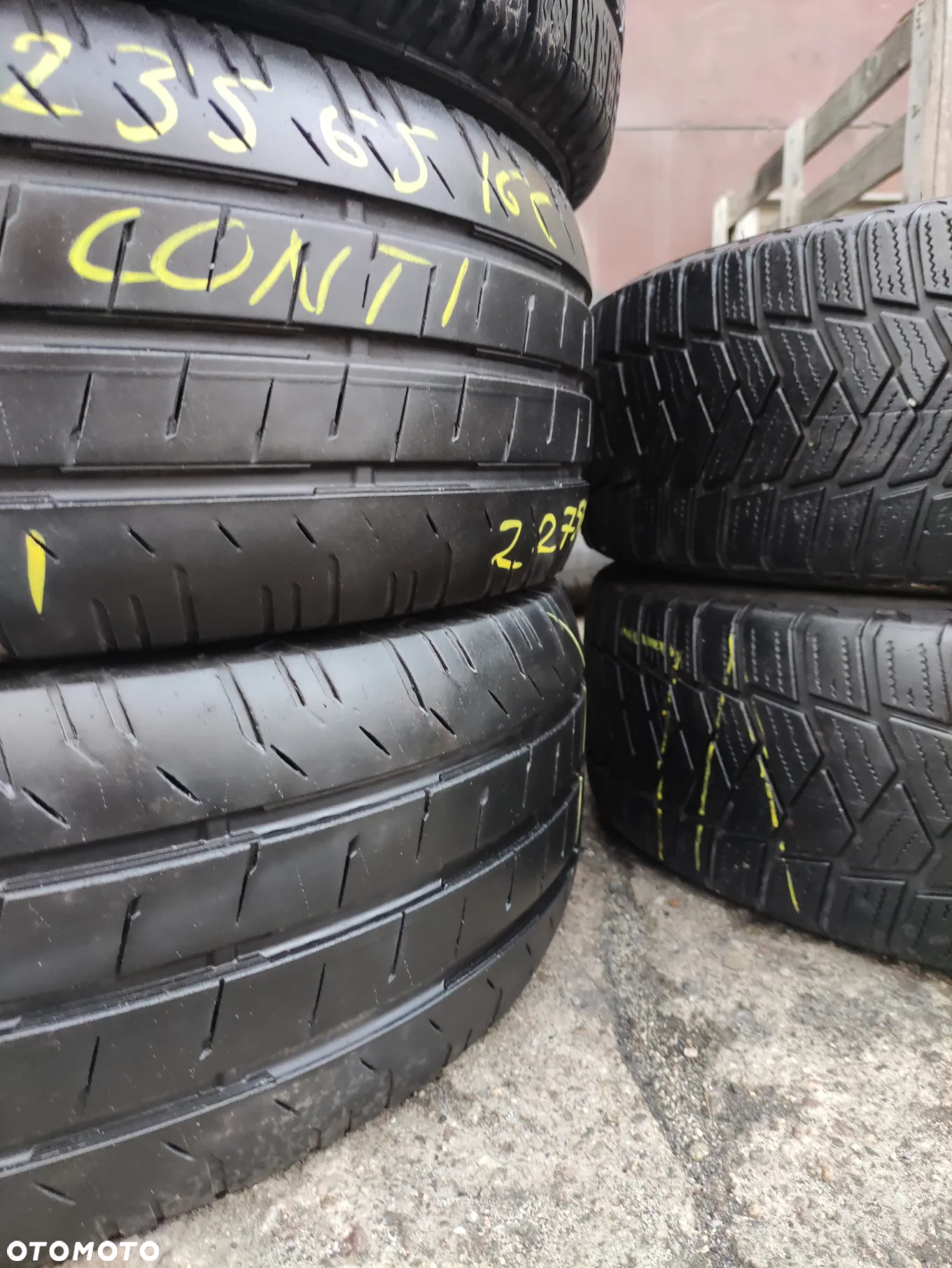 235/65R16C 16 C 115/113R CONTINENTAL CONTIVANCONTACT 200 Opony Letnie Lato  Legnica jak 225/65 6,5mm 21r - 3