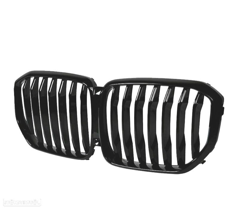 GRELHA FRONTAL BMW X5 G05 18-22 LOOK M PERFORMANCE PRETO BRILHANTE - 5