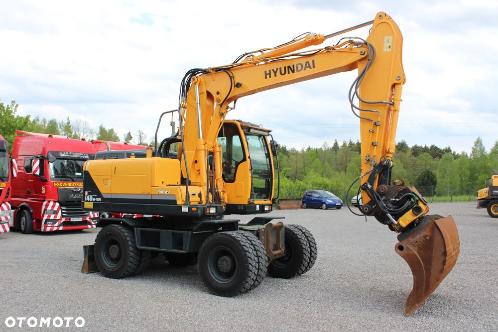 Hyundai 140W-9 Rototilt/Sprowadzony /9500Mtg - 4