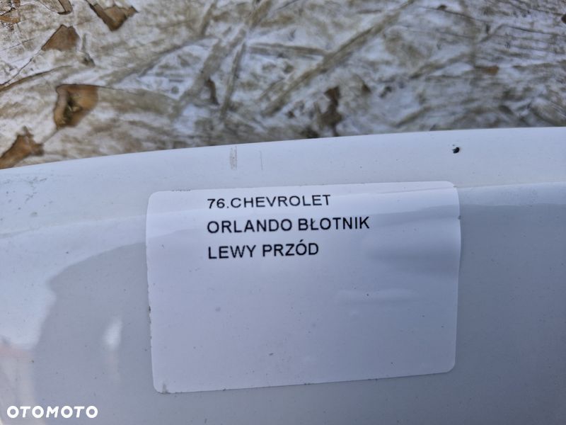 chevrolet orlando błotnik lewy przód przedni - 2