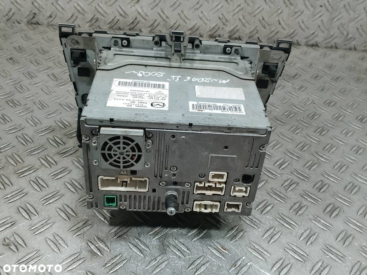 RADIO CD NAVI MAZDA 6 II GS1D66DV0B  14799202 - 5
