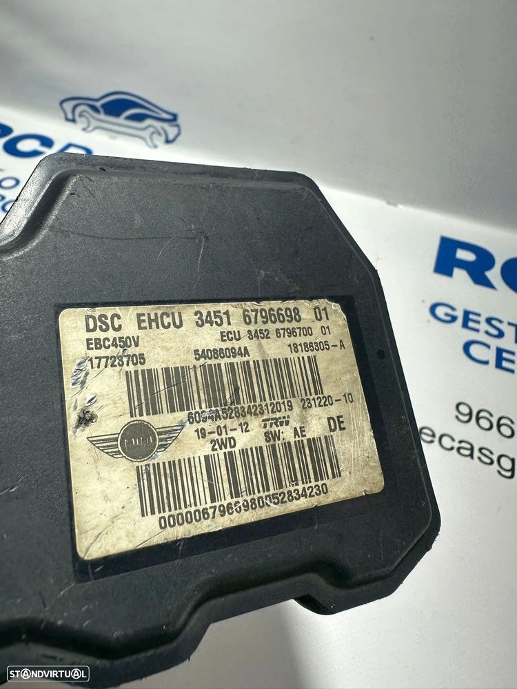 .Bomba Modulo Hidraulico ABS Original BMW Mini One Cooper D S JCW GP2 6796698 2007 - 2013 - 2