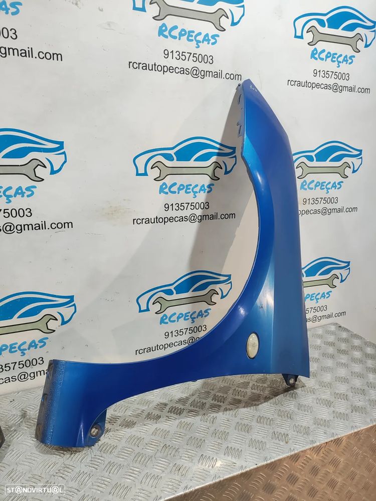 FRENTE COMPLETA PEUGEOT 307 3 A/C CAPOT PARACHOQUES GUARDA-LAMAS OTICAS RADIADOR VENTILADOR FRENTE FIBRA REFORÇO - 13