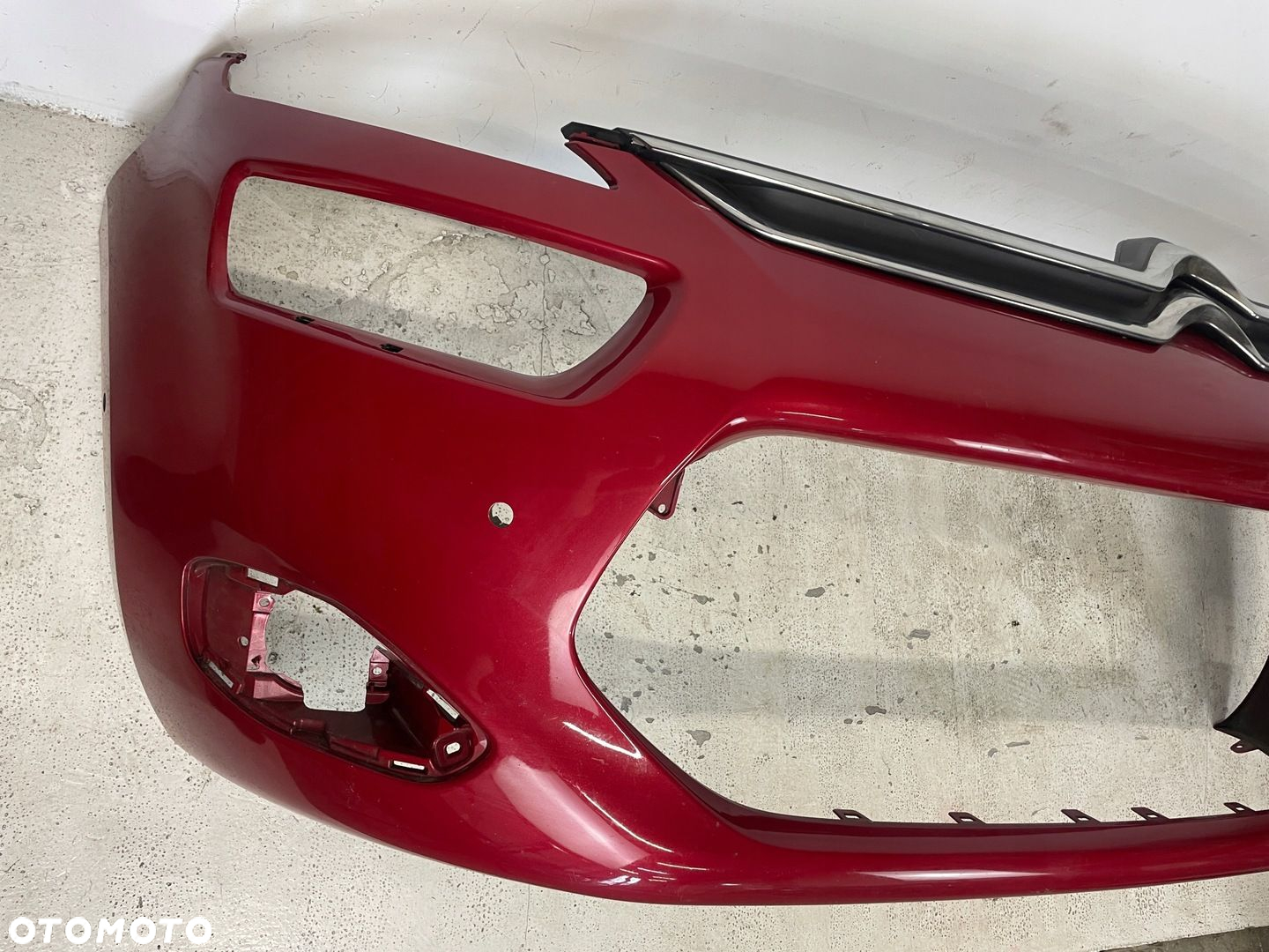 ZDERZAK PRZÓD PRZEDNI CITROEN C4 PICASSO II KRÓTKI ATRAPA - 3