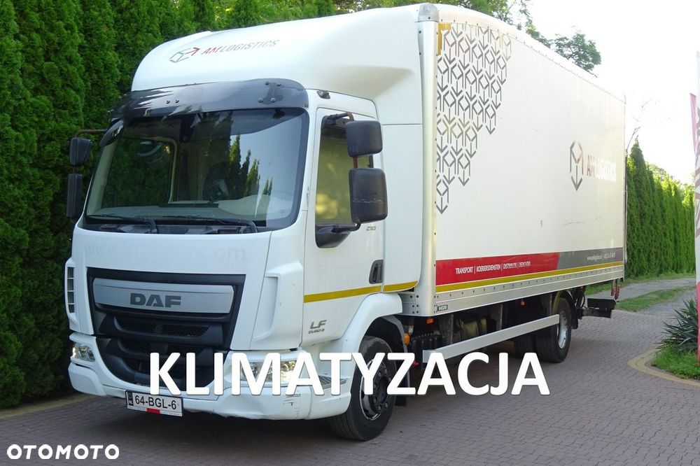 DAF LF 210 euro 6 kontener aerodynamiczny winda ,339tys.km