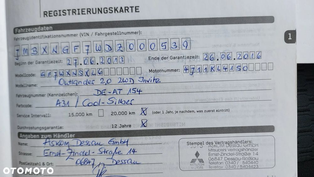 Mitsubishi Outlander 2.0 2WD Invite - 30