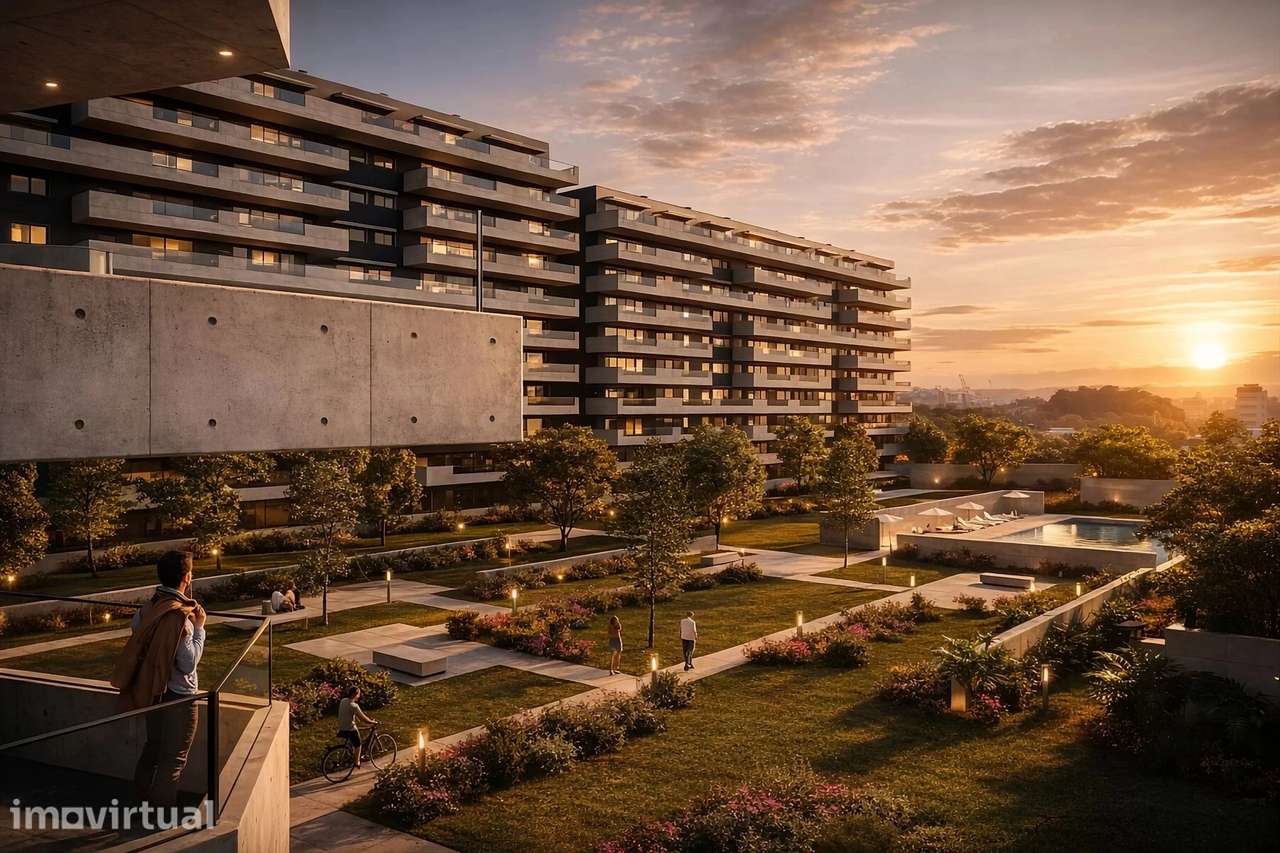 Apartamento moderno T2 em edifício histórico – Matosinhos - Grande imagem: 3/24