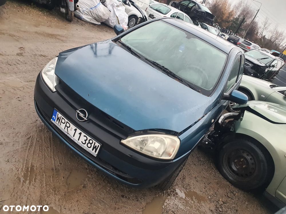 opel corsa c z20m maska zderzak lampa grill błotnik drzwi zbiornik paliwa szyba lusterko - 2
