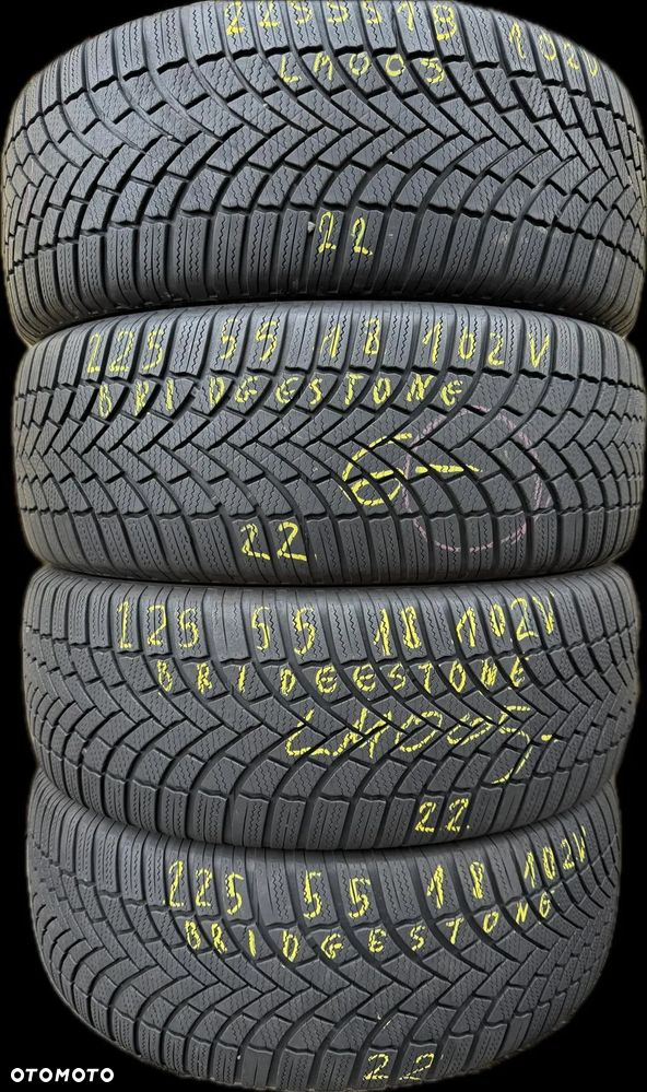 4 x 225/55R18 Bridgestone Blizzak LM005 - 1