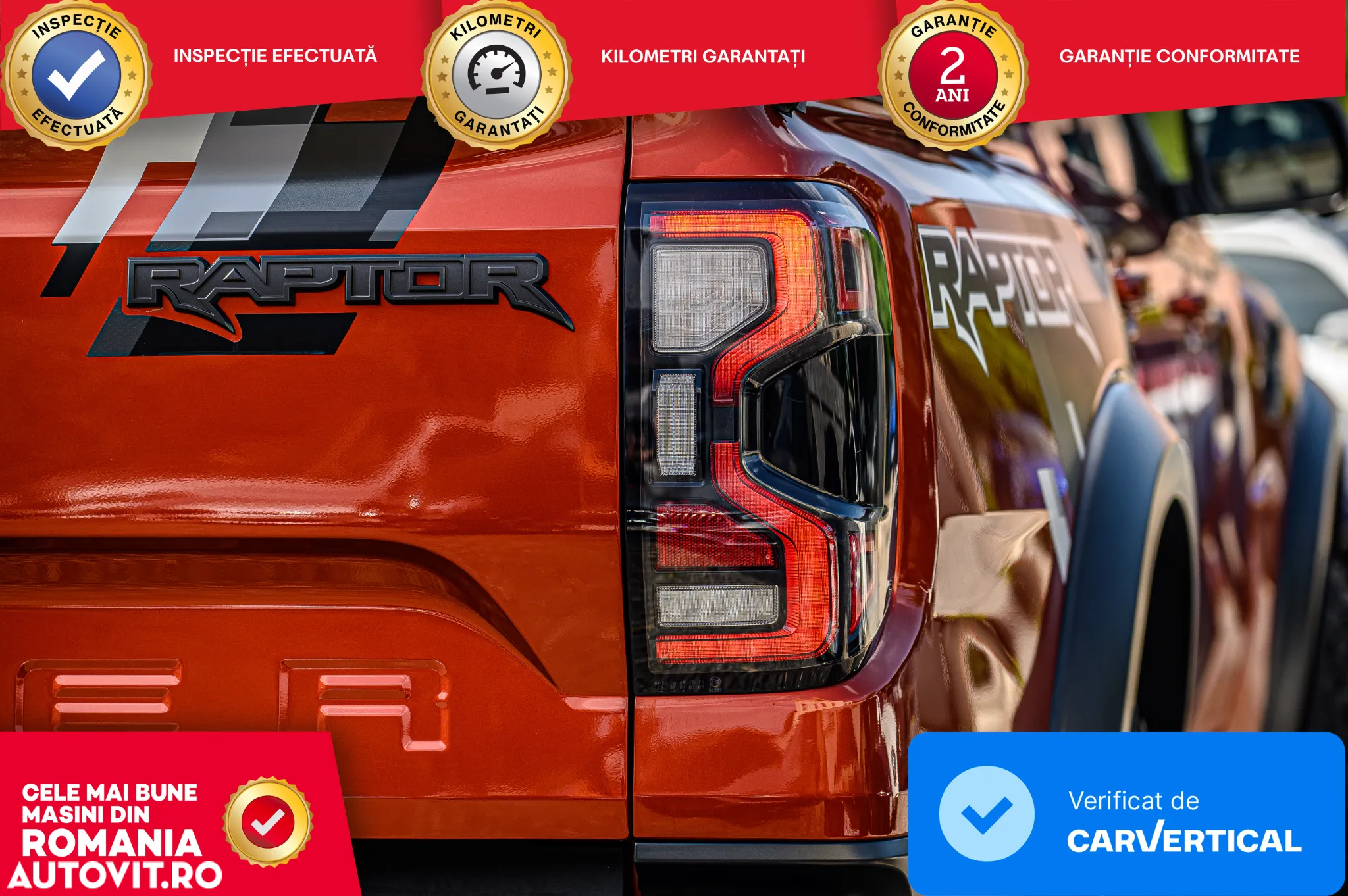 Ford Ranger Pick-Up 3.0 EcoBoost 288 CP 4x4 Cabina Dubla Raptor Aut. - 5