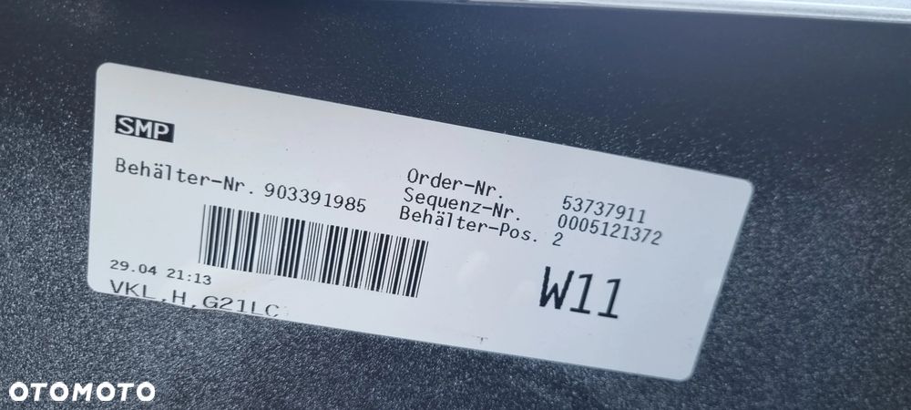 BMW 3 G21 LCI M-PAKIET 2021- Zderzak tył oryginał MD024 - 12