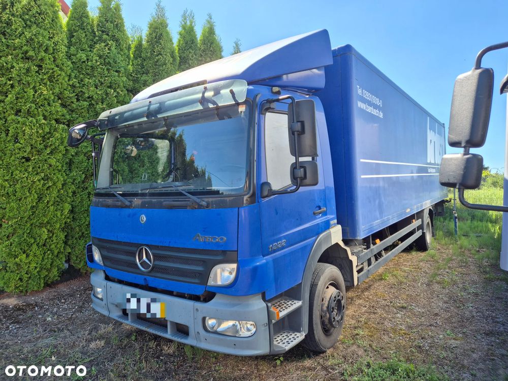 Mercedes-Benz Atego 1222 1224 z Niemiec 9m kontener izoterma podział manual - 1