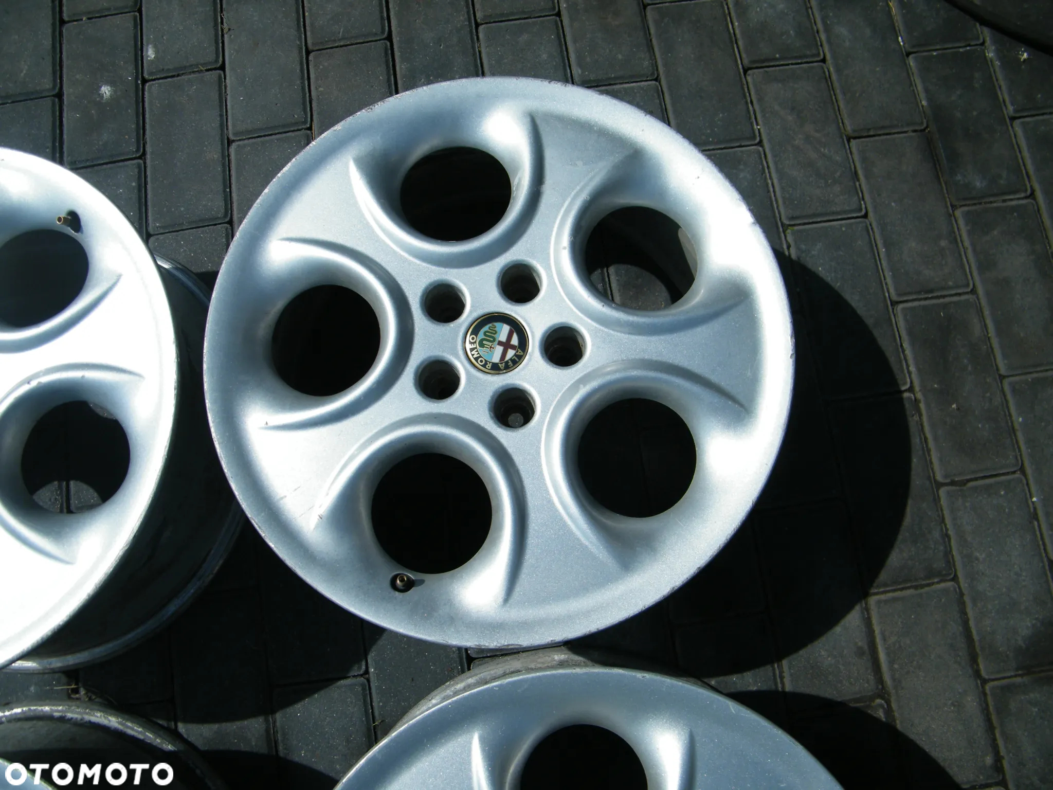 Felgi aluminiowe alufelgi komplet 5x108 ET41/ 7,5J x 17 otwór 59 - 2