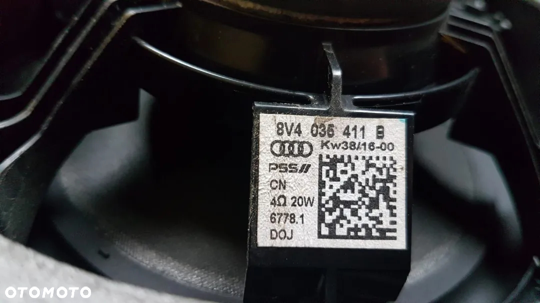 GŁOŚNIK DRZWI PRZÓD TYŁ AUDI A3 8V 8V0035415C 8V0035415D - 2