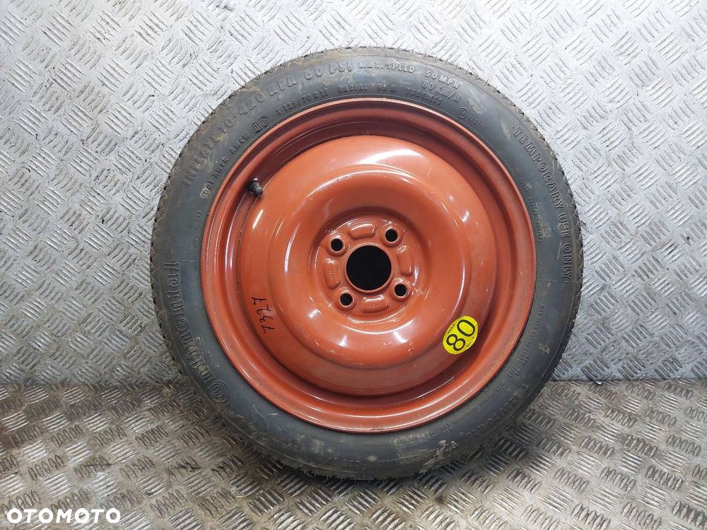 DOJAZDÓWKA 4x100 4Jx15 ET45 FI54,1 125/70R15 CONTINENTAL SUZUKI IGNIS II - 1