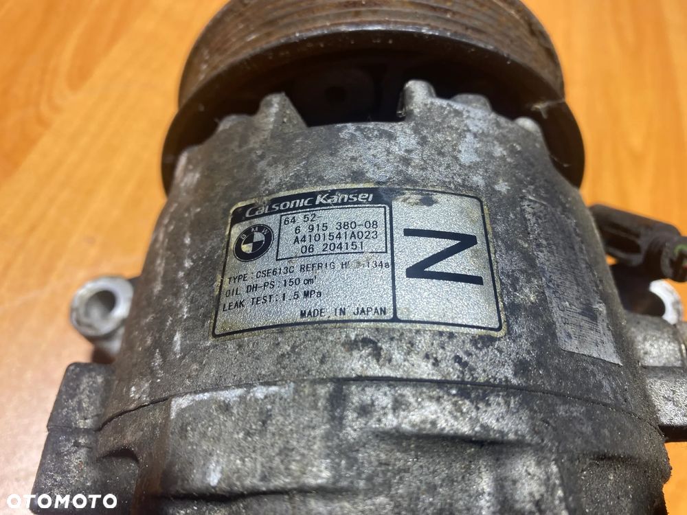 KOMPRESOR SPRĘŻARKA KLIMATYZACJI BMW E90 6915380-08 N - 2