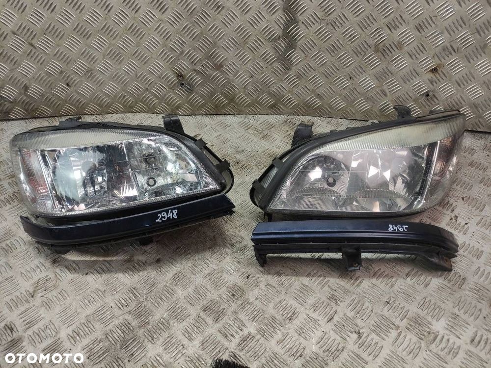 KOMPLETNY PRZÓD MASKA BŁOTNIK LAMPA OPEL ZAFIRA A 99-03r Z20H - 5