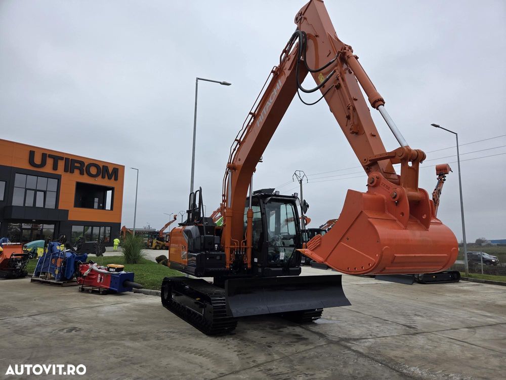 Hitachi LANDCROSS ZX130-7, 2025, 15,5t, LAMA, Ad sapare 7m, Inst picon, Inst rotire, camera spate, camere laterale, latime 2,49m, consum 5,5l/ora, ridica 7,5tone, garantie extinsa, posibilitate leasing-PROMOTIE 129.900 EUR+Tva - 9