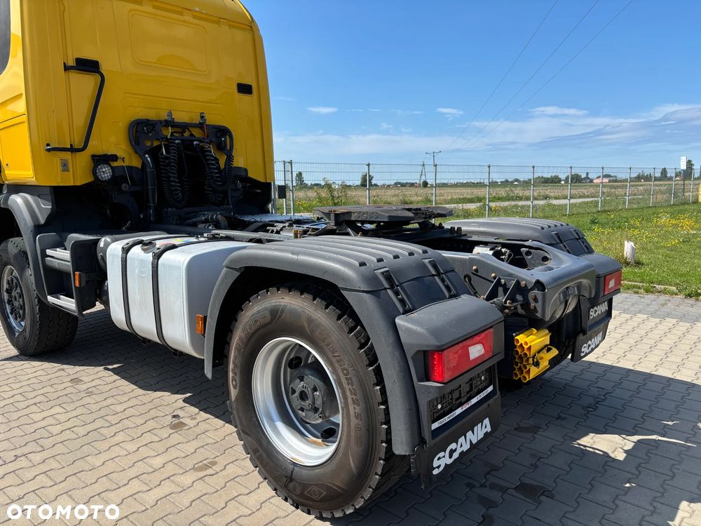 Scania Scania G490  4x4 stały napęd na wał, EURO 6, skrzynia redukcyjna , biegi terenowe , hydraulika do wywrotu, z Niemiec (G410 , G450) - 16