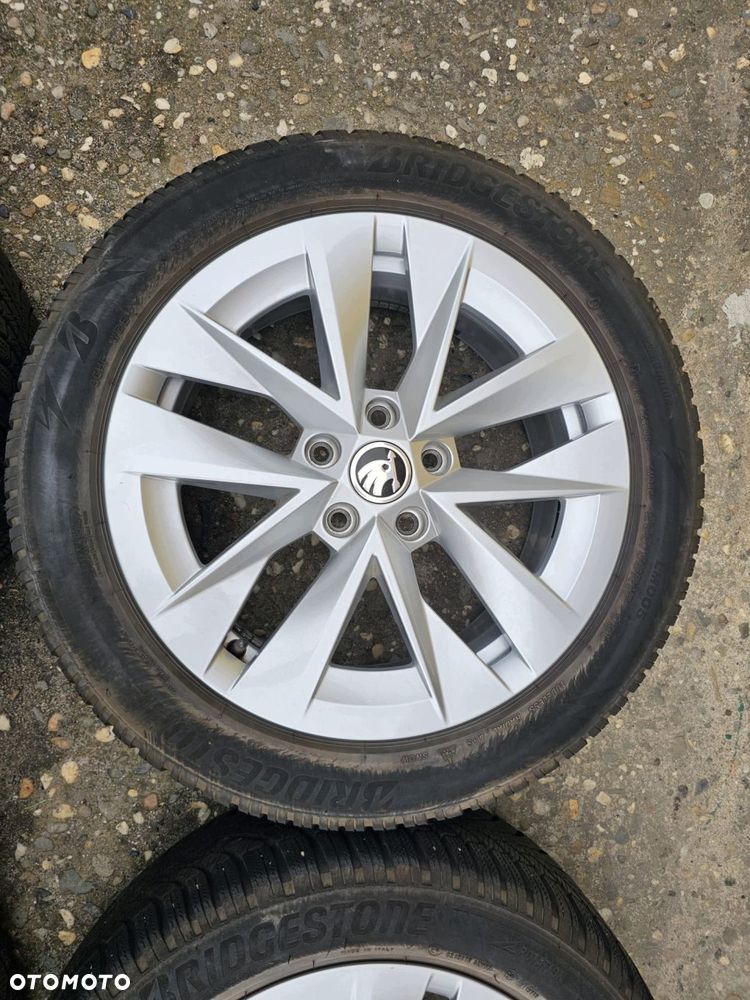 koła aluminiowe 5e3601025 skoda 205/55r17 - 6