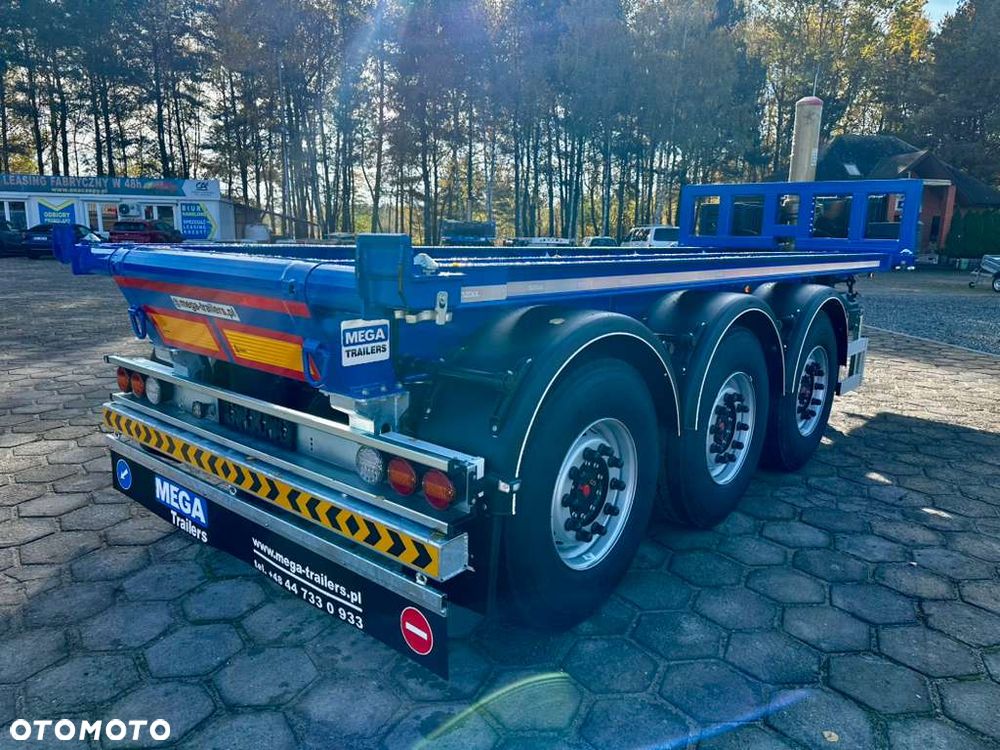 Inny MEGA TRAILERS - naczepa do przewozu kontenerów z wywrotem! z własną hydrauliką wywrotu! - 24