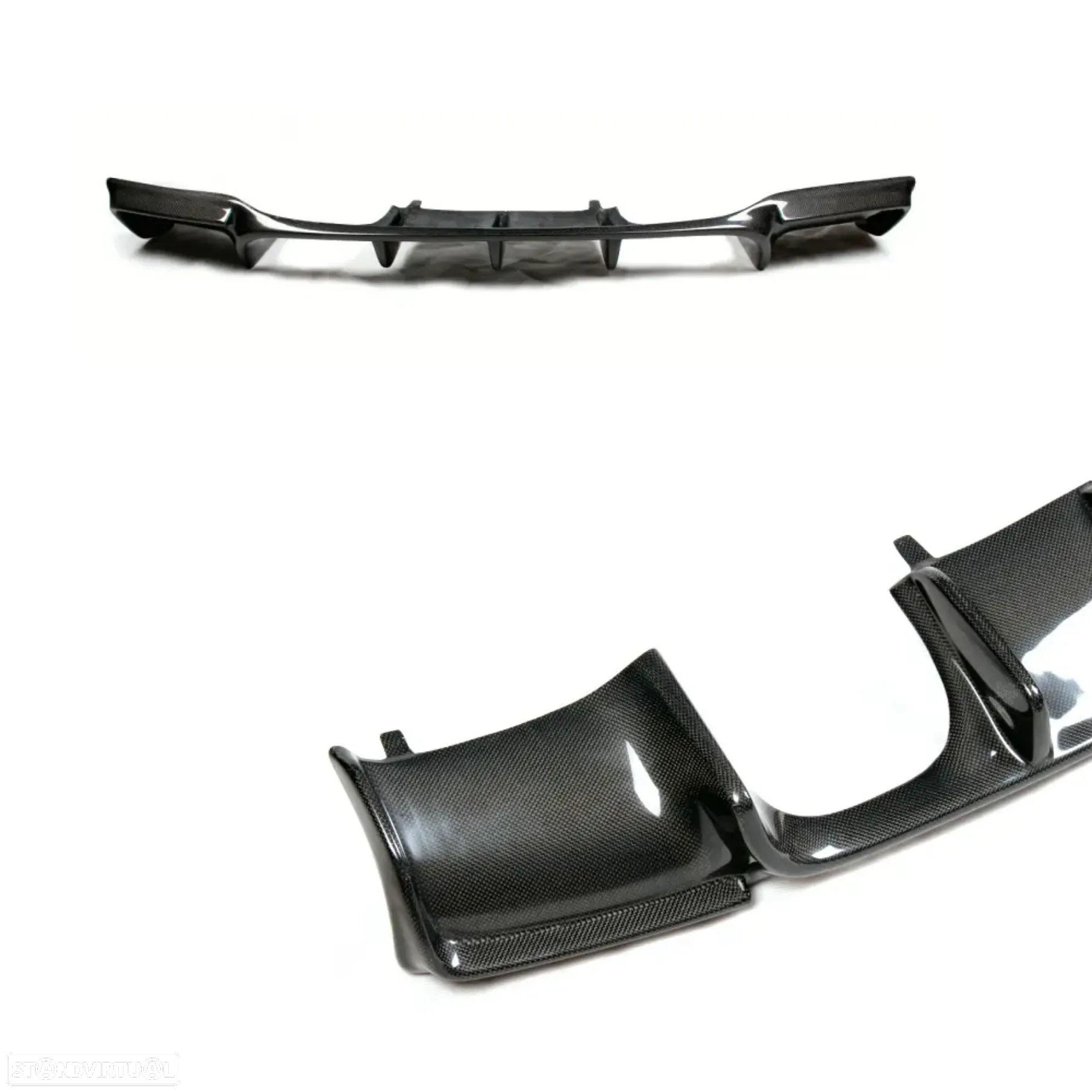 Difusor Bmw M3 E92 E93 (2006 a 2014) Carbono Real - 4