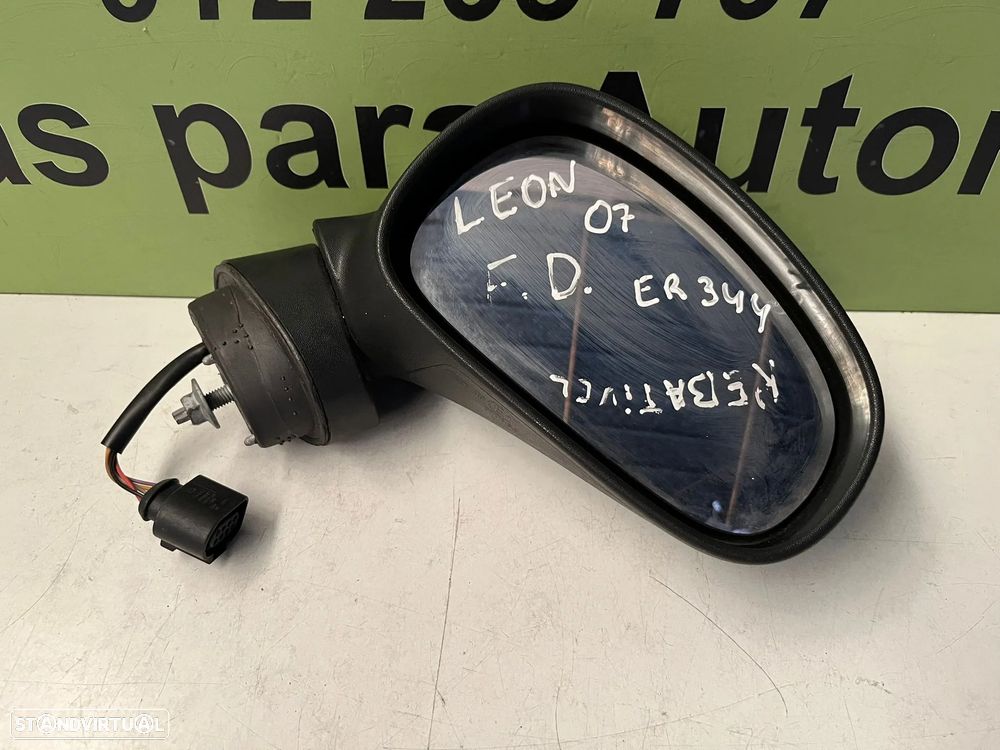 Seat Leon 1P - ESPELHO RETROVISOR REBATIVEL DIREITO - ER344 - 2